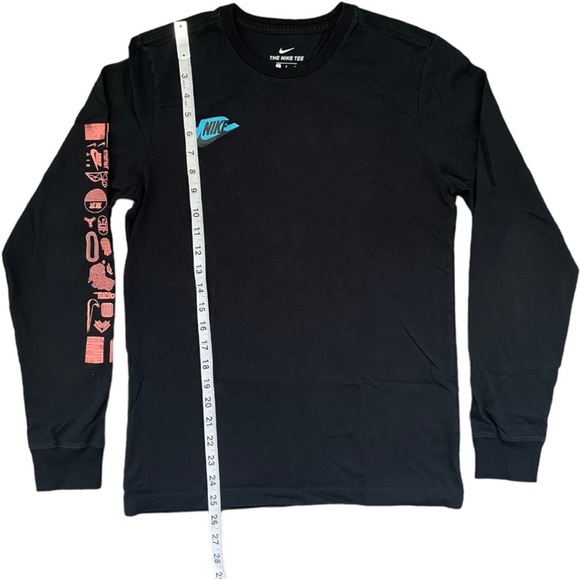 Black Nike Long Sleeve Shirt (S) - Picture 6 of 7